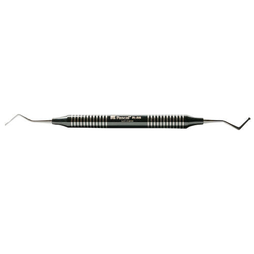 Pascal 26-131 Retrax R-55 Dental Cord Packer Circlet Rounded Serrated Black Handle Pascal 26-131 Retrax R-55 Dental Cord Packer Circlet Rounded Serrated Black Handle